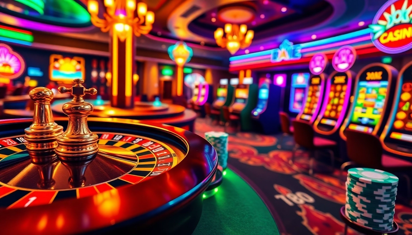 Experience thrilling gambling at xx 88 with vibrant roulette wheels and exciting slot machines.