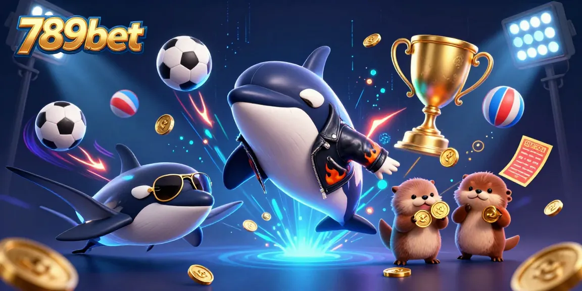 Tham gia 789bet, nơi các sinh vật biển tụ họp trong một cảnh cá cược sống động với vàng và thể thao.